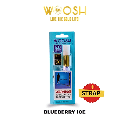 Woosh Blueberry ICE vape 1800 Puffs Rechargeable