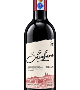 La Sambara Shiraz 750ml Organic Wine
