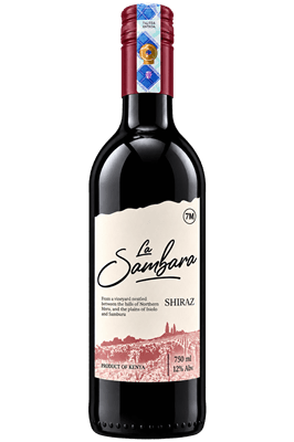 La Sambara Shiraz 750ml Organic Wine